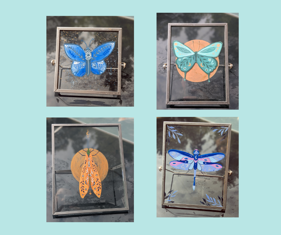 13/10 Workshop: Botanical Goauche op Glas