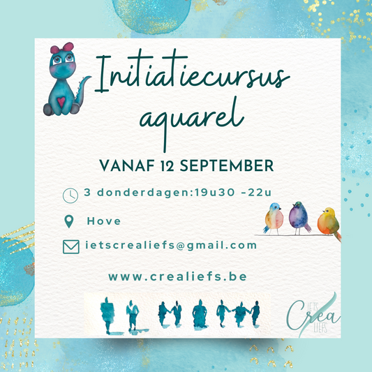 Initiatiecursus Aquarel - Vanaf 12 september