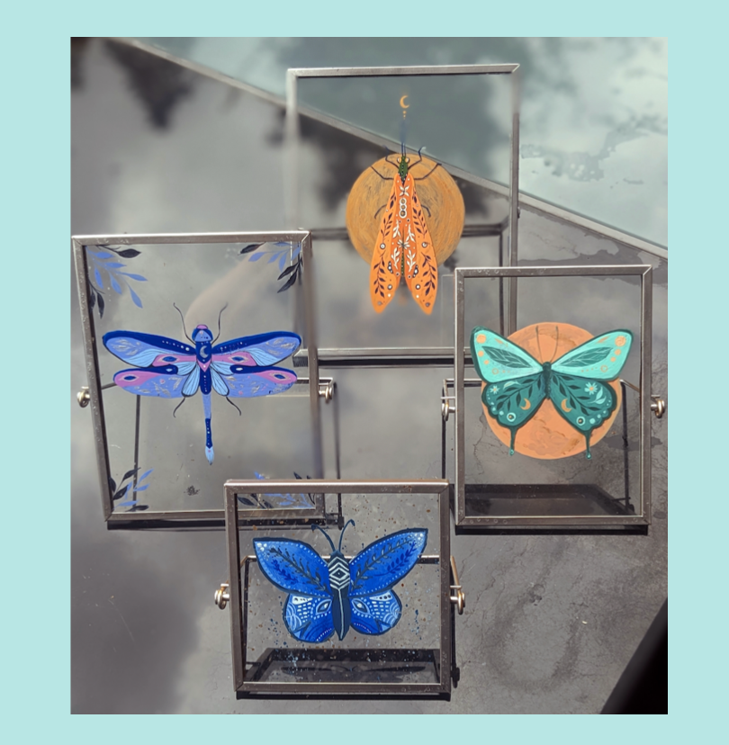13/10 Workshop: Botanical Goauche op Glas