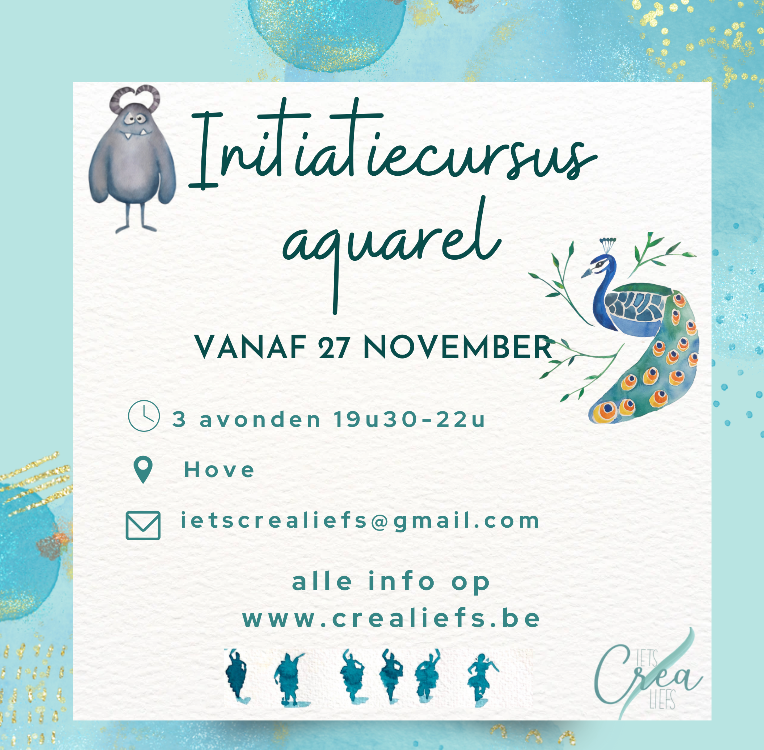 Initiatiecursus Aquarel - Vanaf 27 november