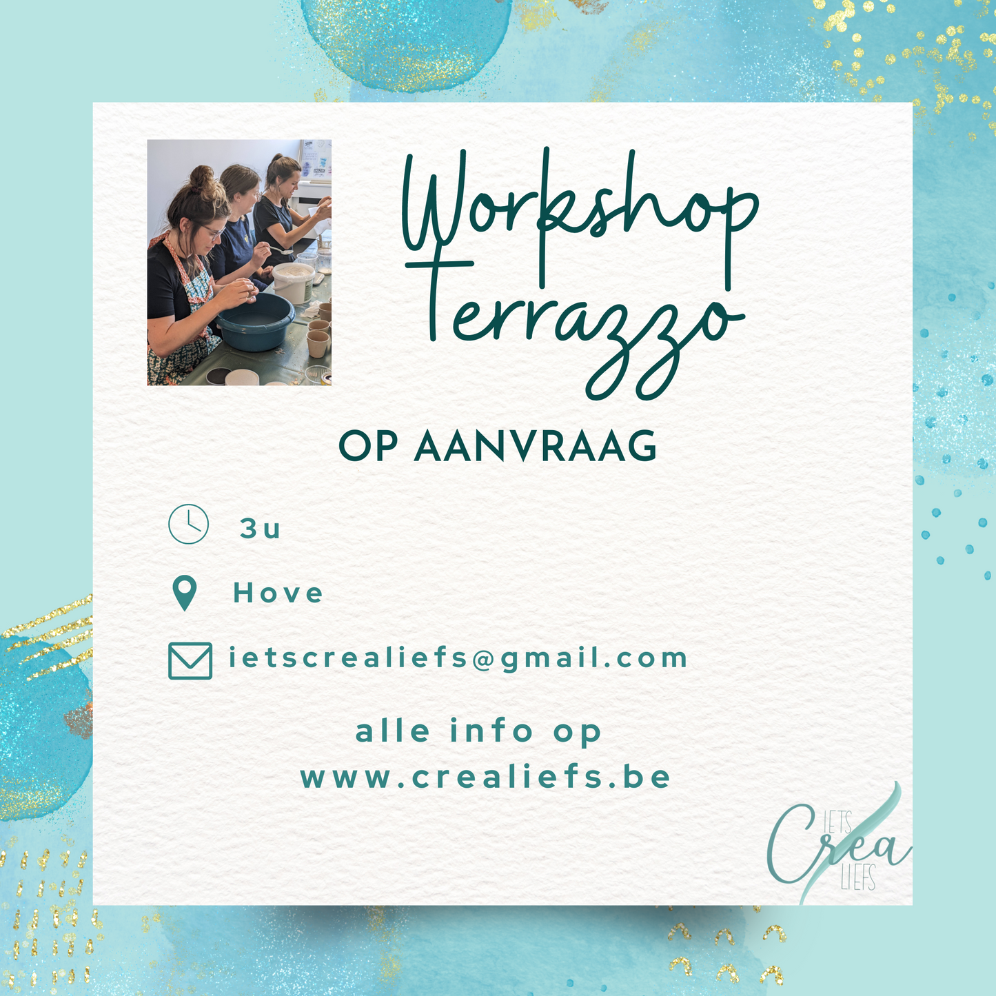 Workshop Terrazzo: maak je eigen onderzetters of vaasje