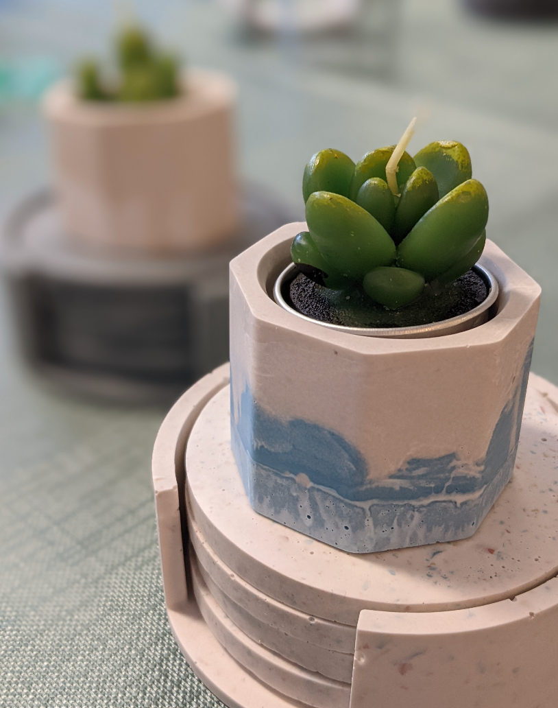 Workshop Terrazzo: maak je eigen onderzetters of vaasje