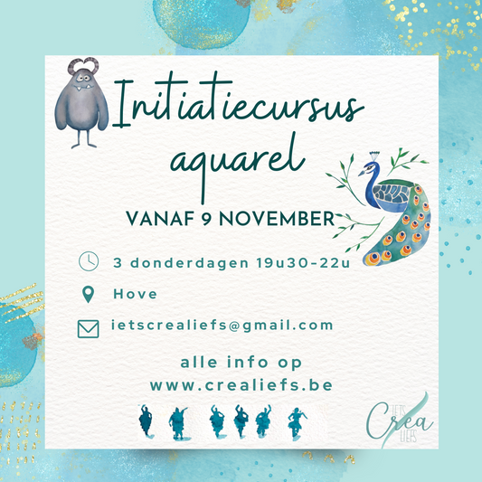 Initiatiecursus Aquarel - Vanaf 9 november