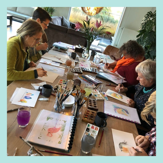 Basiscursus aquarel (vervolg)- Vanaf 9 januari
