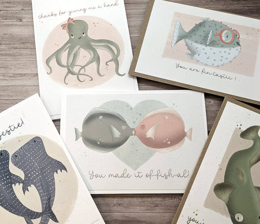 Set van 5 "Best Fishes"