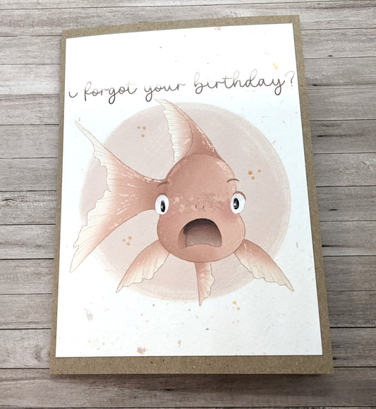 Set van 5 "Birthday Fishes"